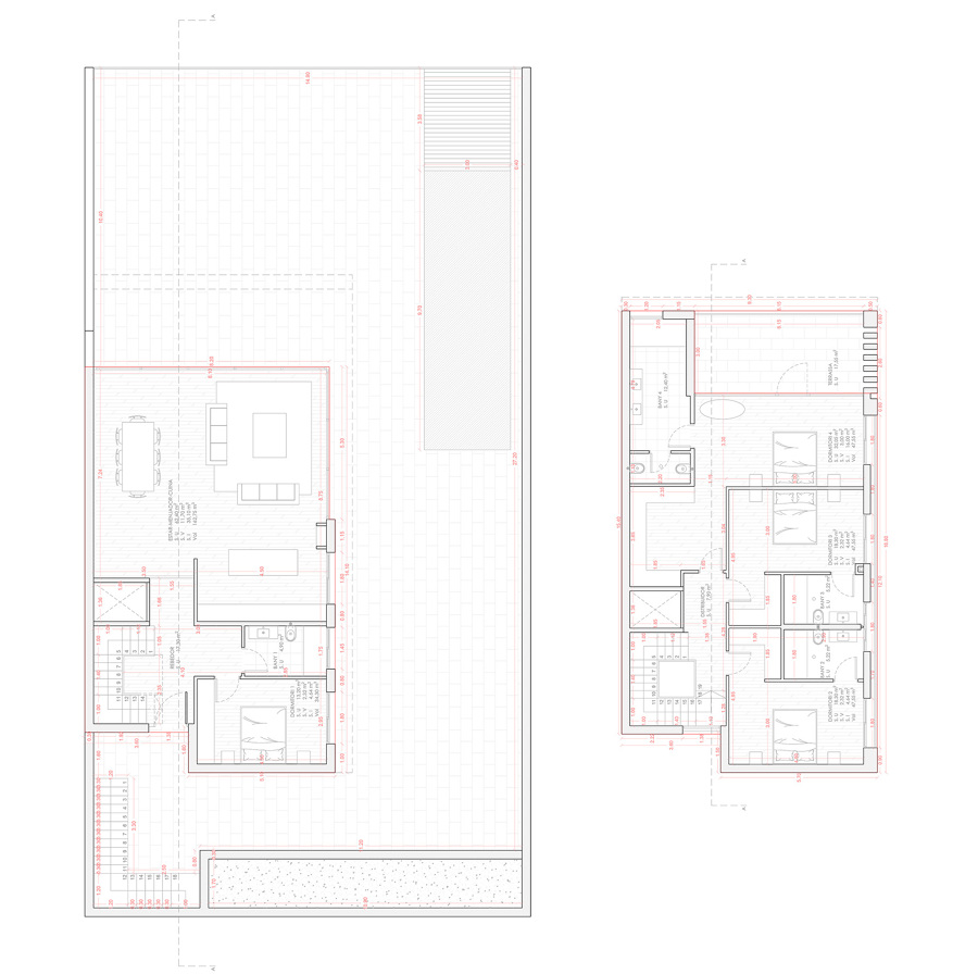 Planta Baja y Primera de tipología A