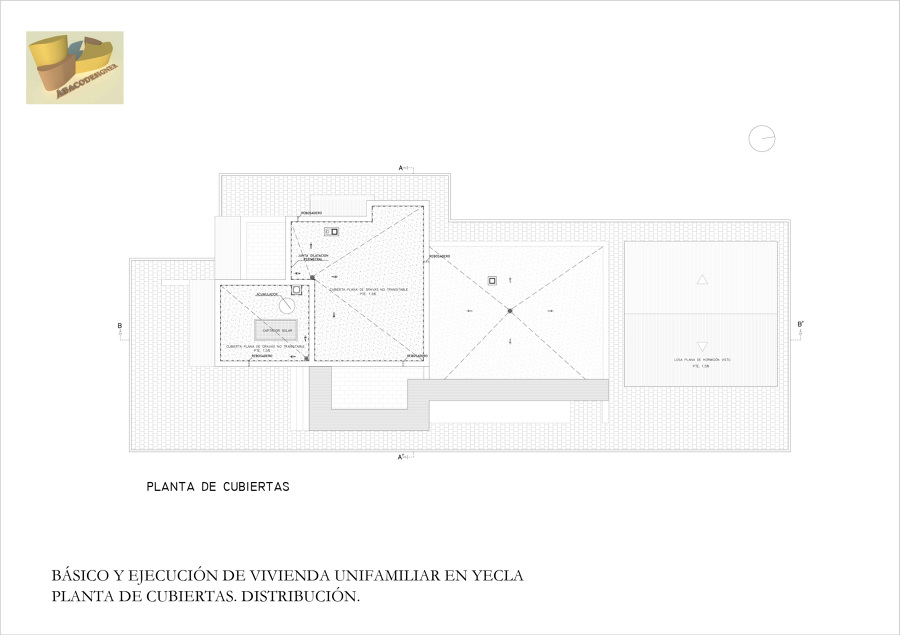 Planta Cubierta Distribución