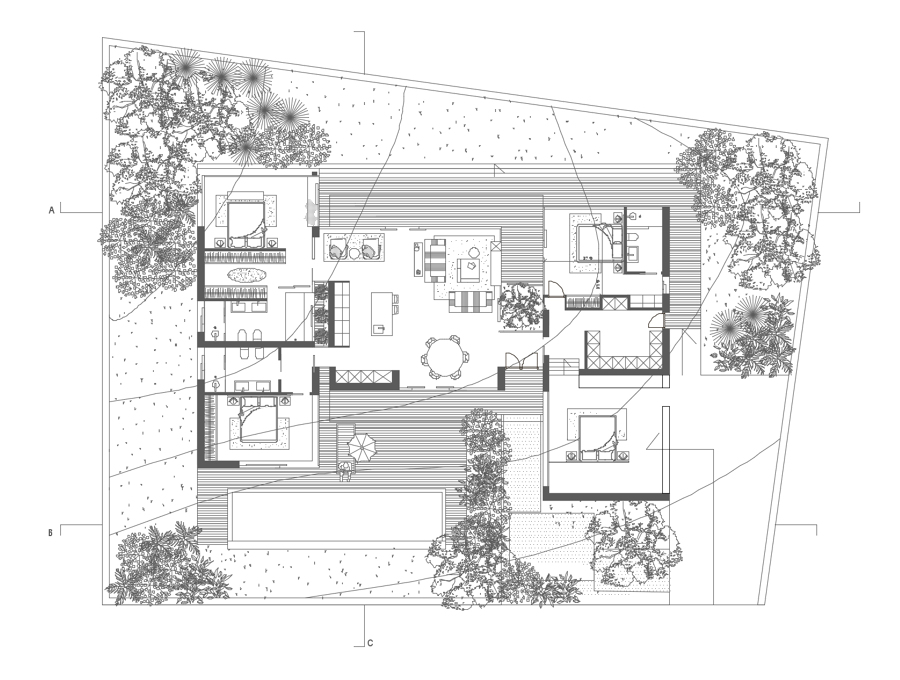 Planta de la vivienda