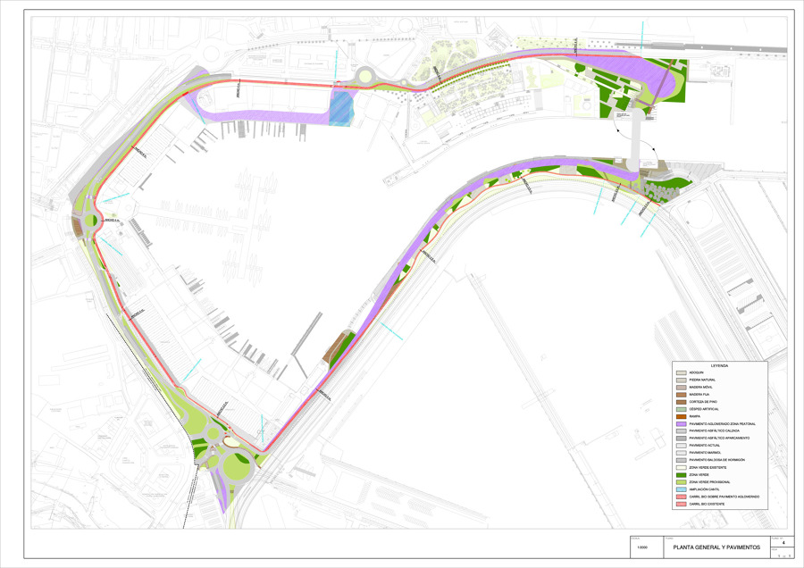 Planta de pavimentos