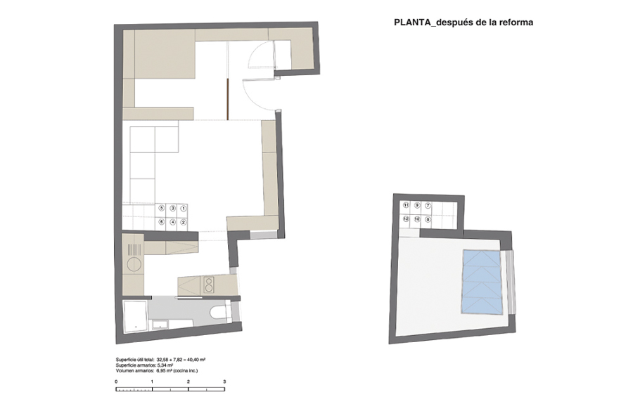 Planta después de la reforma