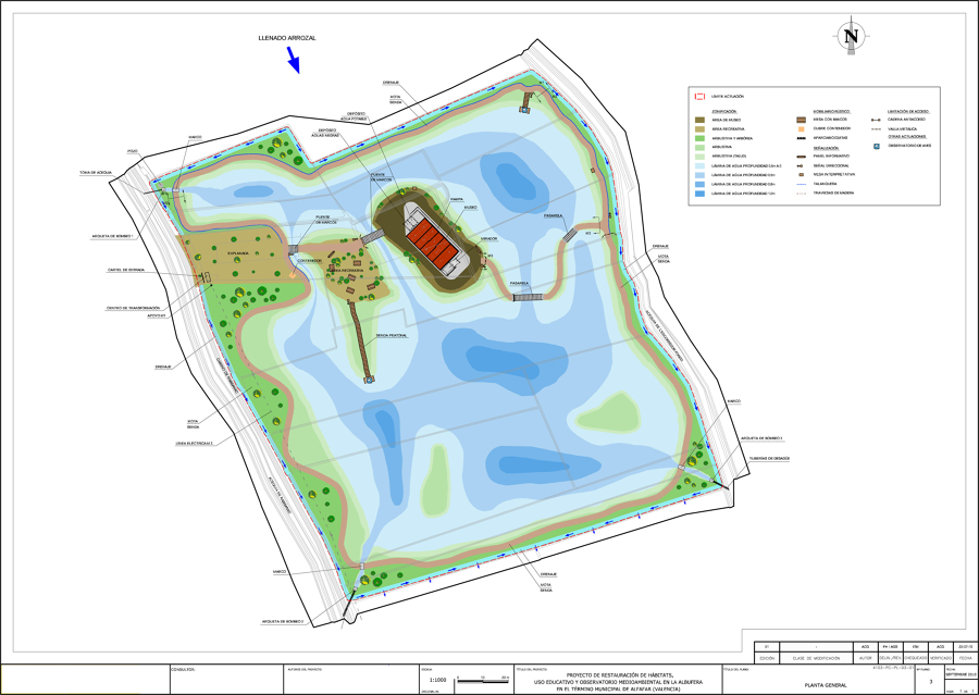 Planta general. Flitro Verde