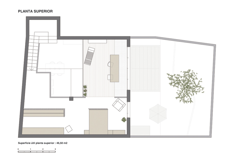 Planta Primera de estado reformado