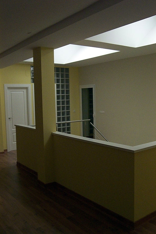 PLANTA SEGUNDA Y LUCIERNARIO DE ESCALERA