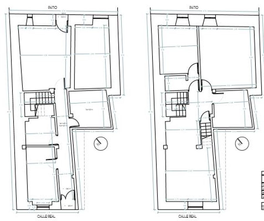 Plantas de estado actual