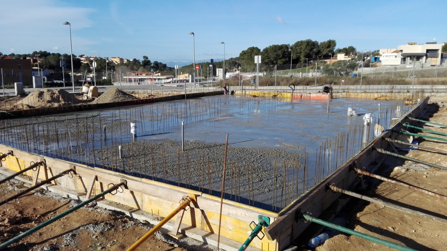 Plataforma de la casa