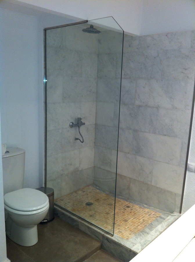 plato de ducha de obra