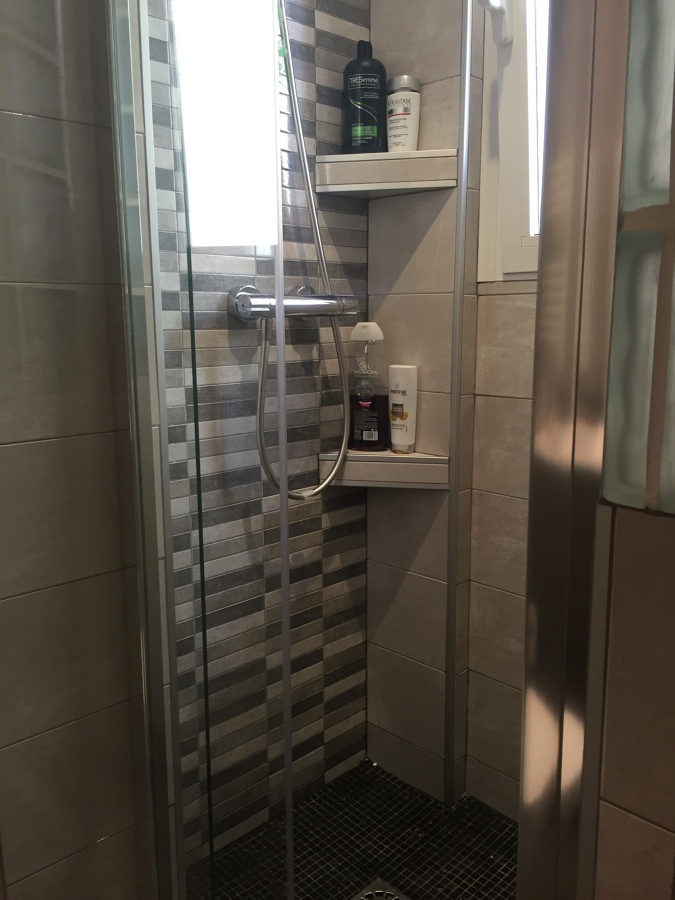 Plato de ducha de obra