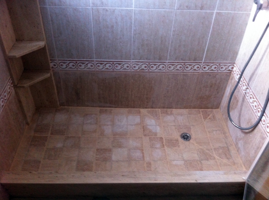 PLATO DE DUCHA DE OBRA