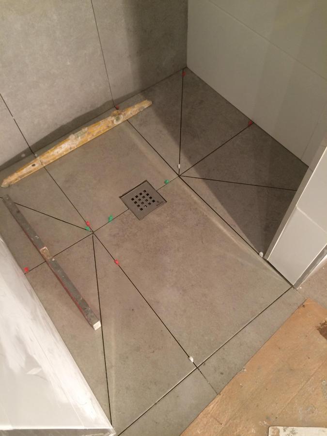 plato de ducha de obra