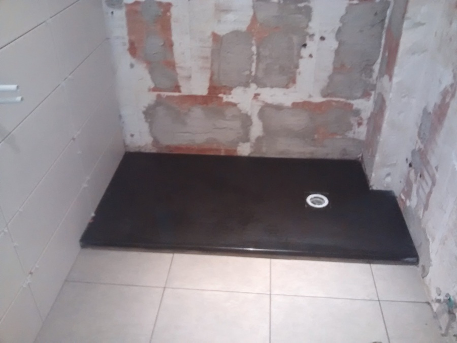 plato de ducha de resina