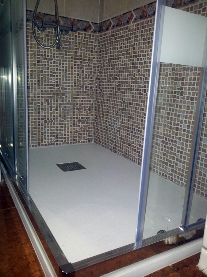 Plato de ducha por bañera en 1 día