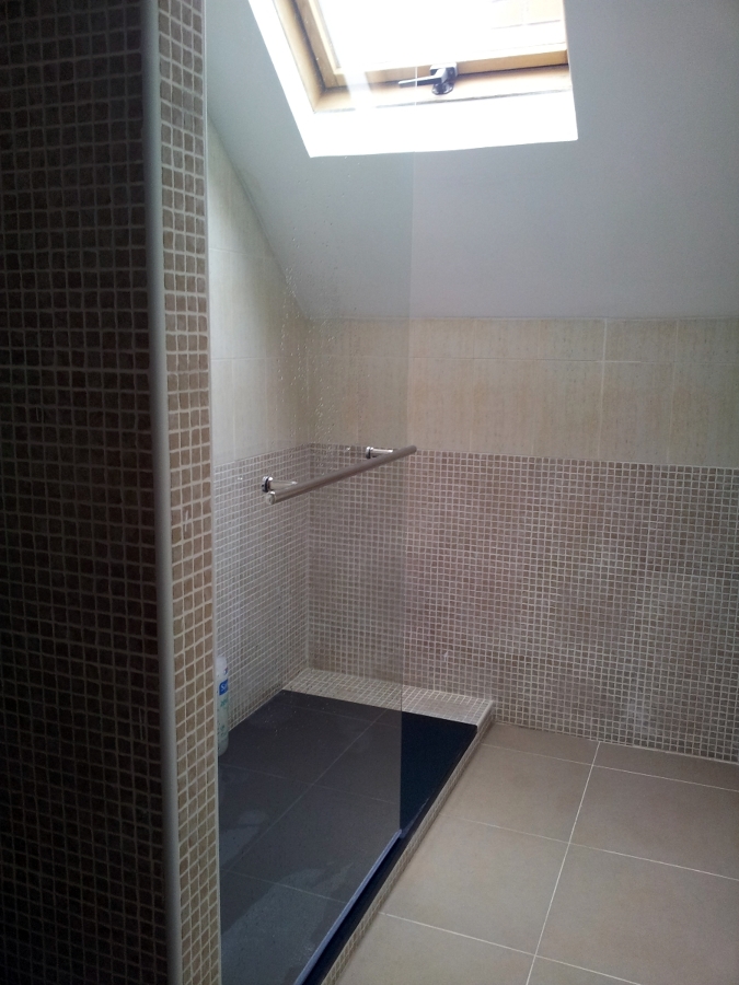 Plato de ducha por bañera en buhardilla 3 días