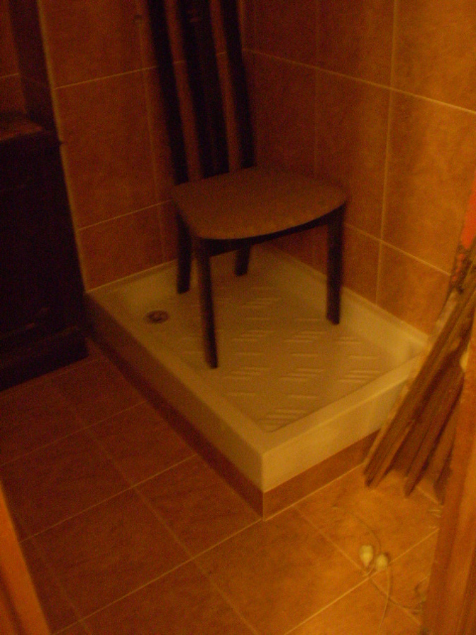 Plato de ducha terminado