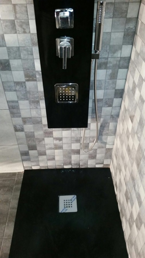 Plato de ducha  y columna