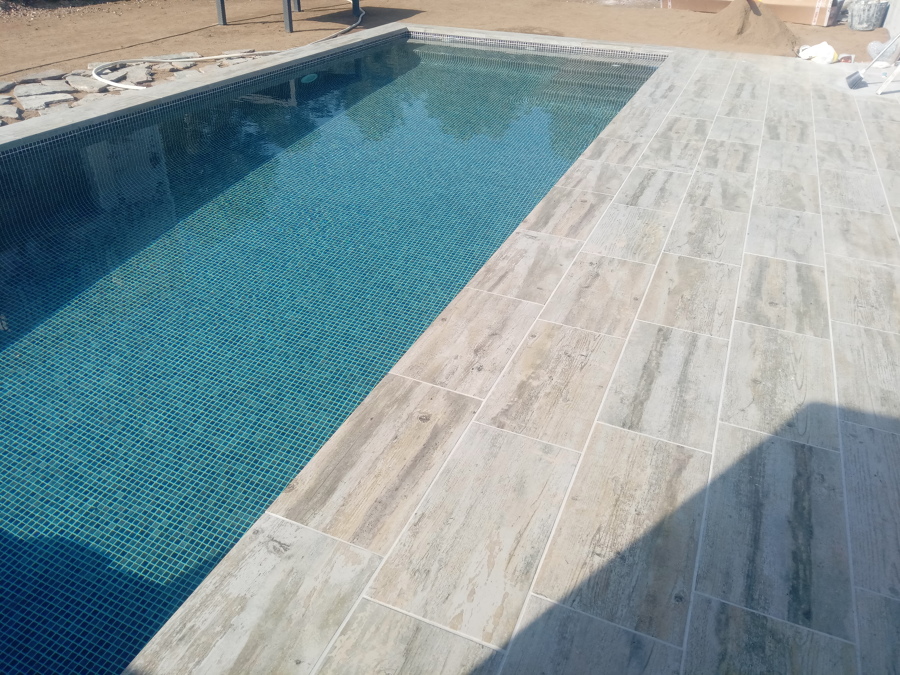 Playa de la piscina.