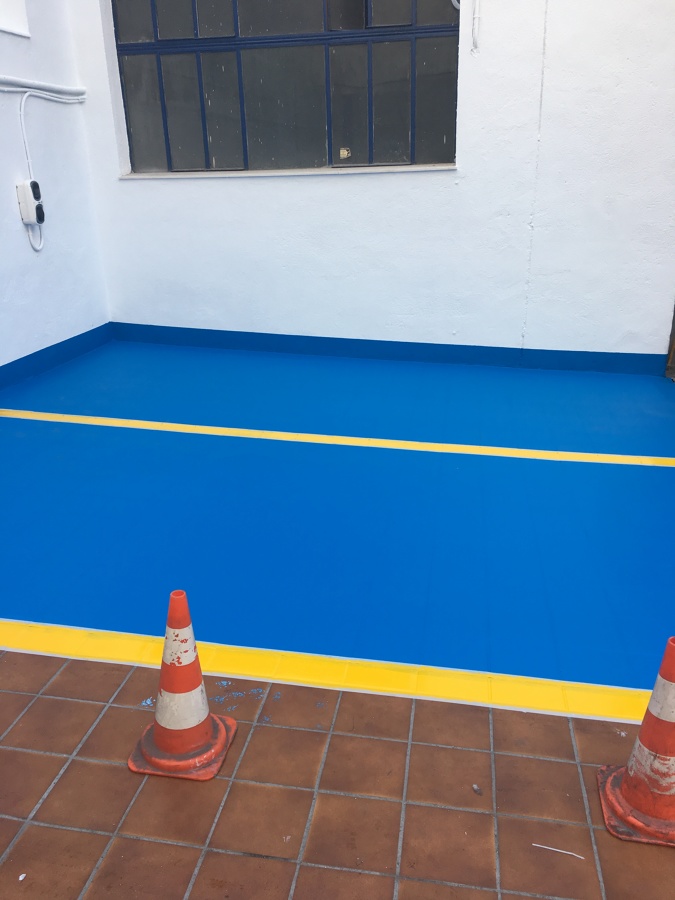 plazas choches en caucho