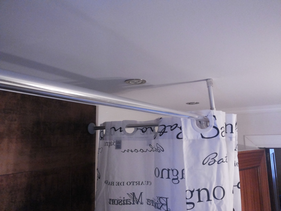 Poner Barra para cortinas