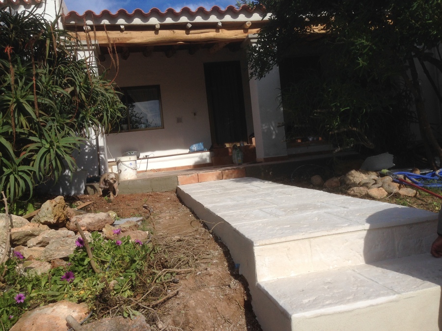 Porchada recién terminada