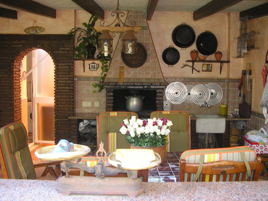 porche-barbacoa rustica