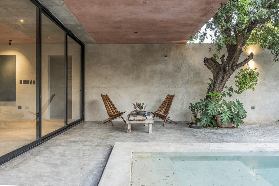 Porche de la vivienda