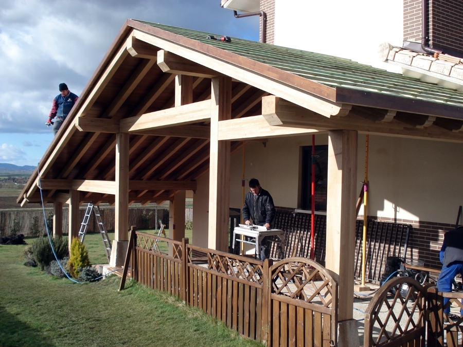 PORCHE EN ARGOMANIZ, ALAVA.