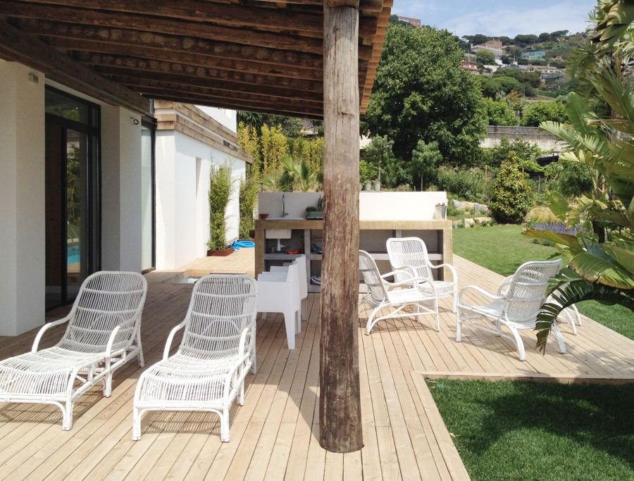 Porche mirador - Casa A | 08023 Arquitectos - Barcelona