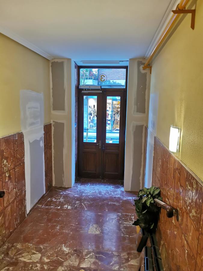 portal al inicio, despues de cancelar dos puertas ..