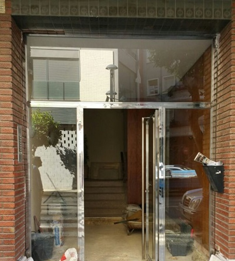 PORTAL EN ACERO INOXIDABLE