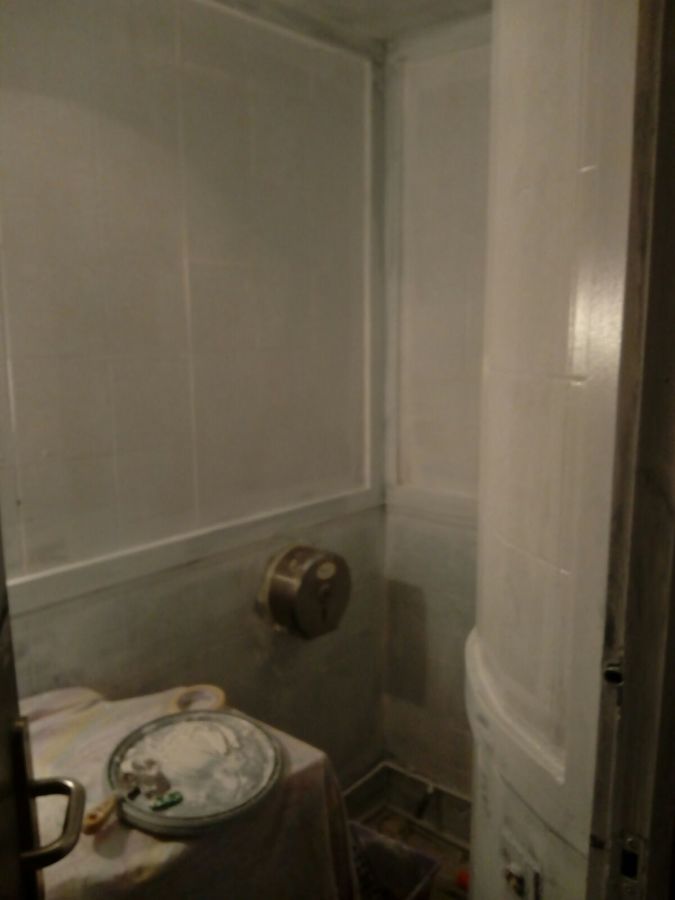 Preparación baldosas para pistola