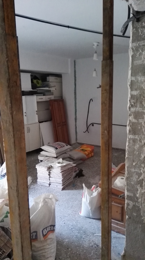 Preparación casetón puerta empotrada