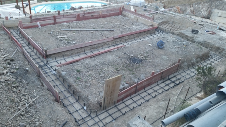 Preparacion de la cimentacion