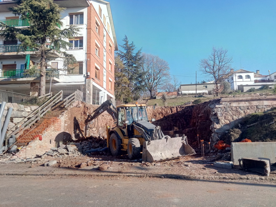 Preparación del terreno.