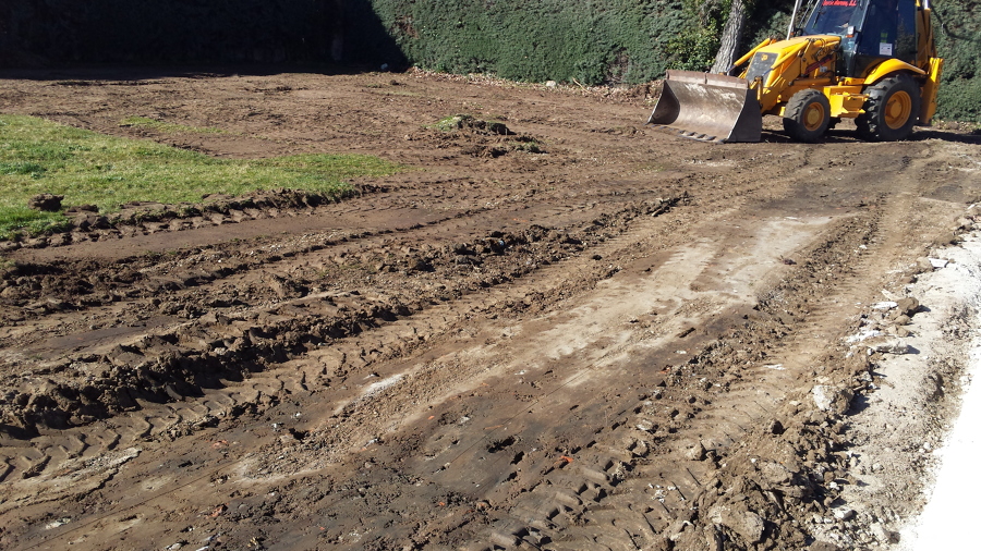 Preparación terreno