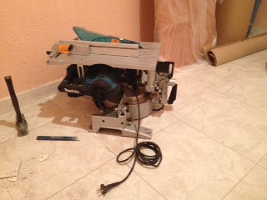 Preparando el parquet