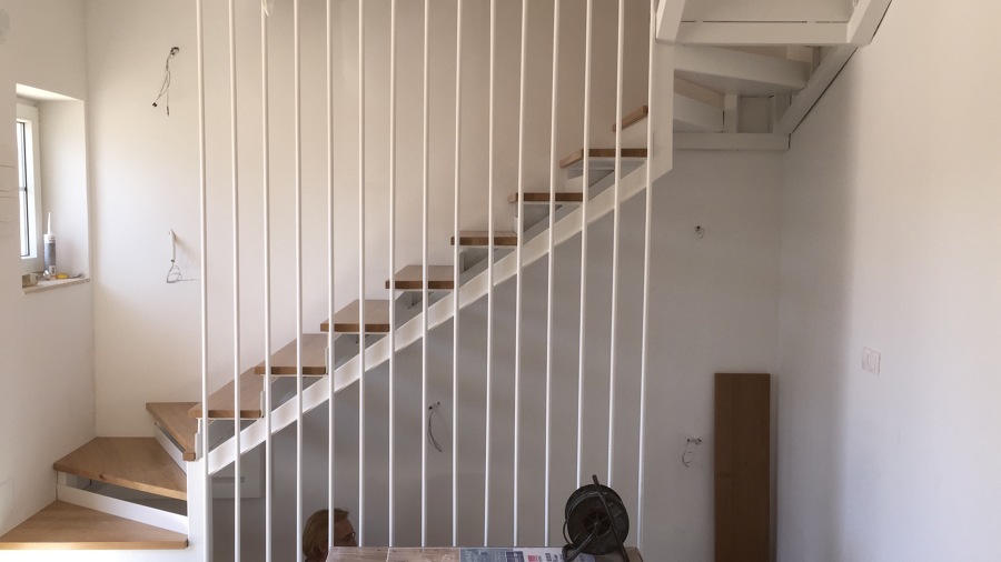 Proceso constructivo escalera II