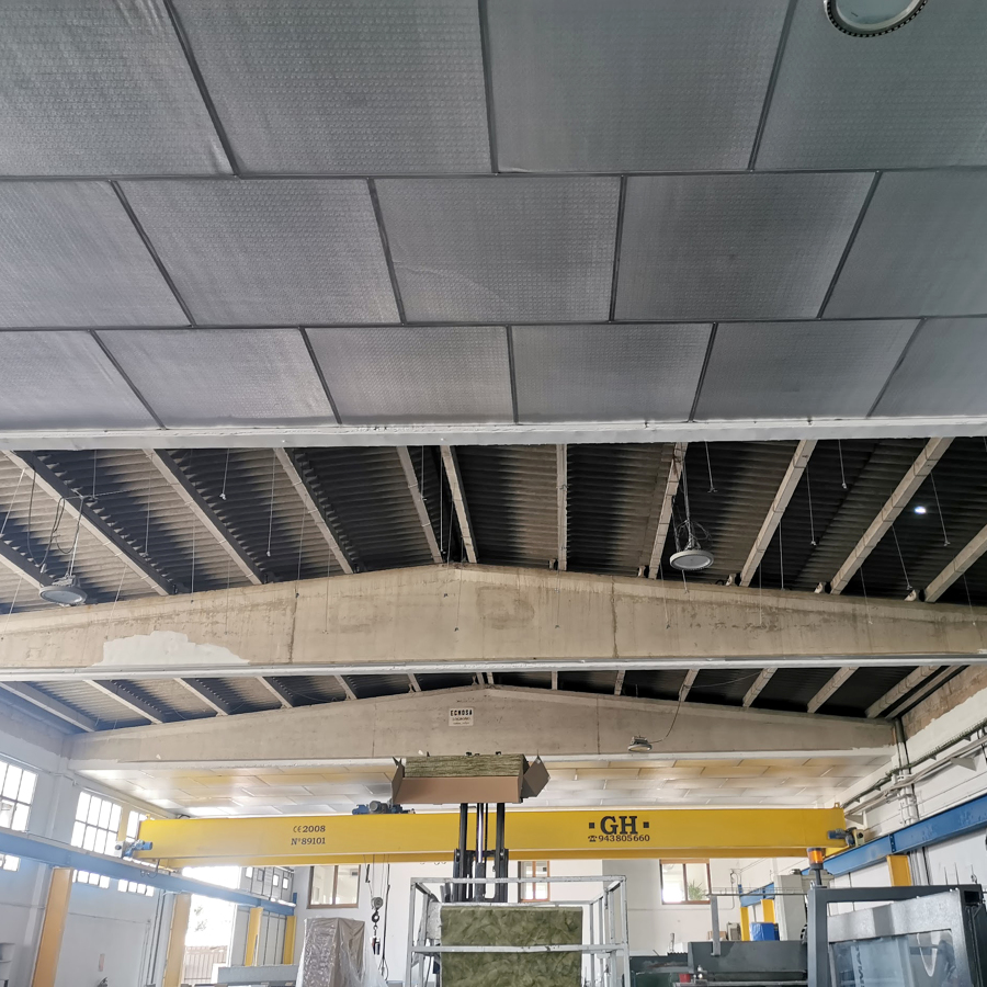 Proceso de colocación de panel Alumisol