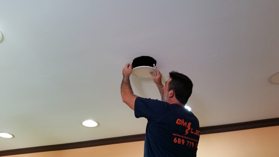 Proceso de instalación placas led 20w