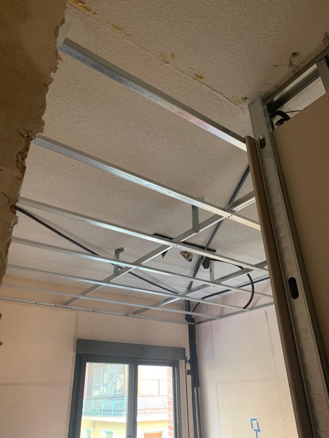 Proceso - falso techo