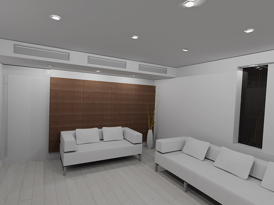 Propuesta de salón en 3D