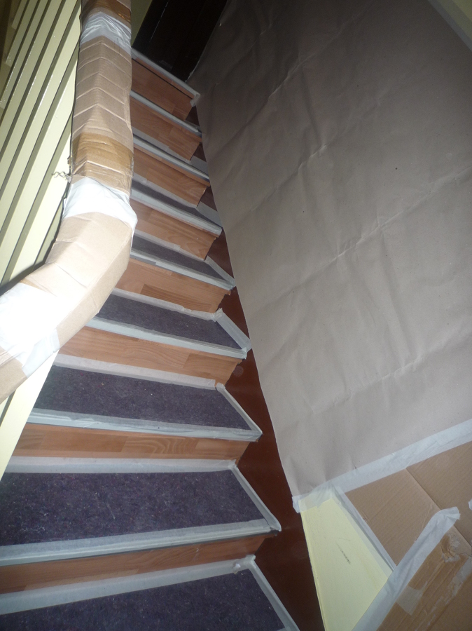 Protección escaleras