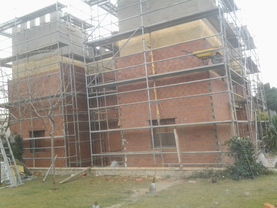 proyectado de poliuretano y camara de aire