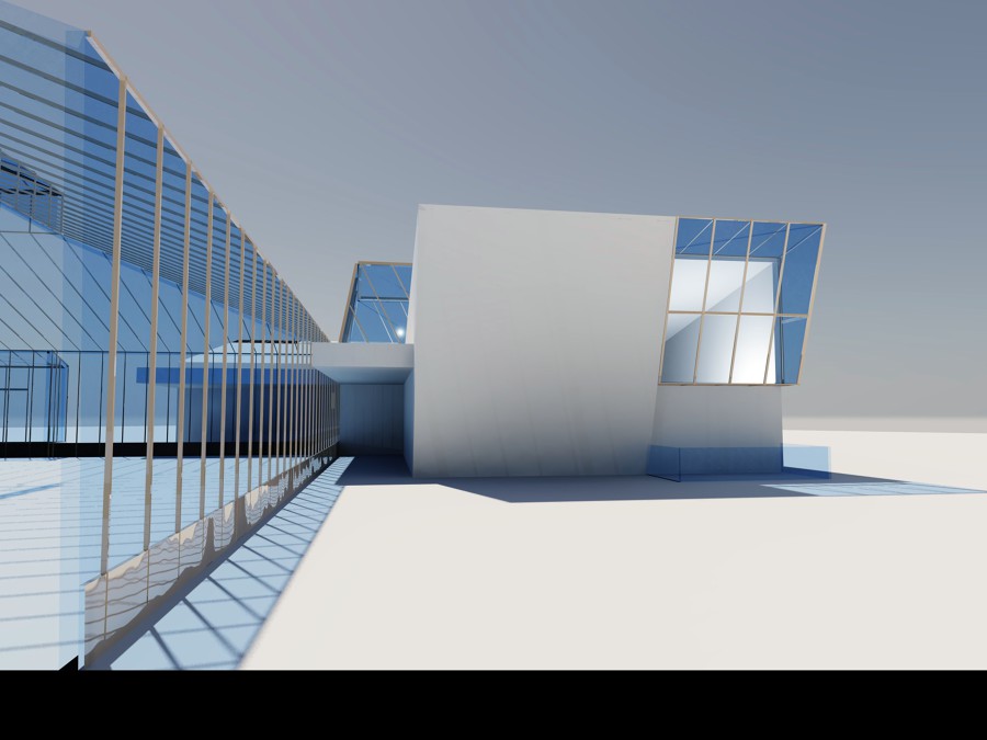 Proyecto 3D Centro comercial en Madrid, Alcobendas 