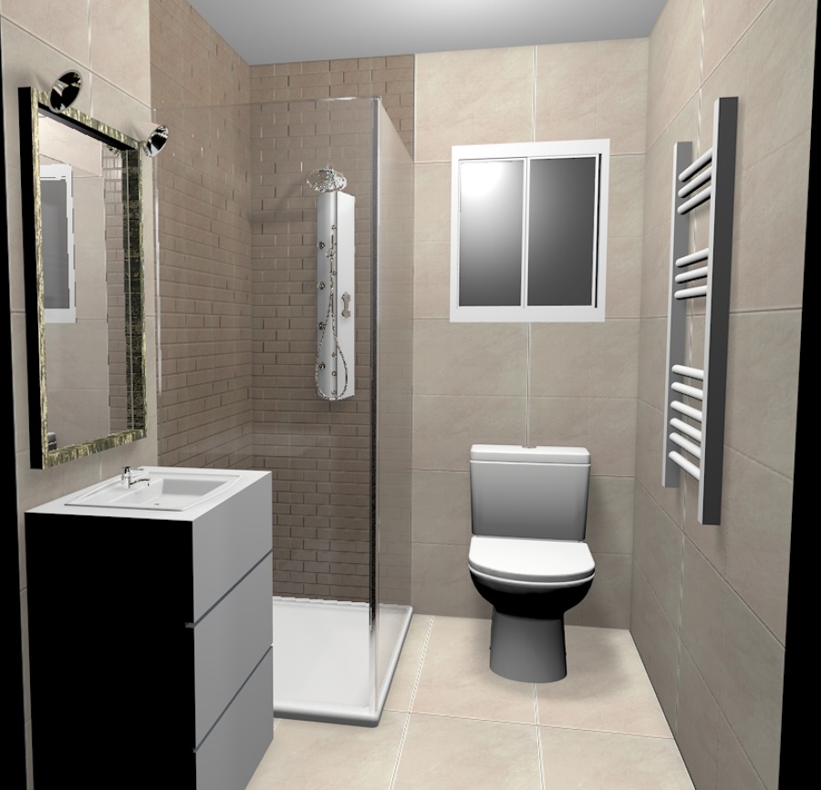 Proyecto 3d de baño