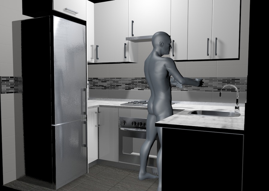 PROYECTO 3D DE COCINA