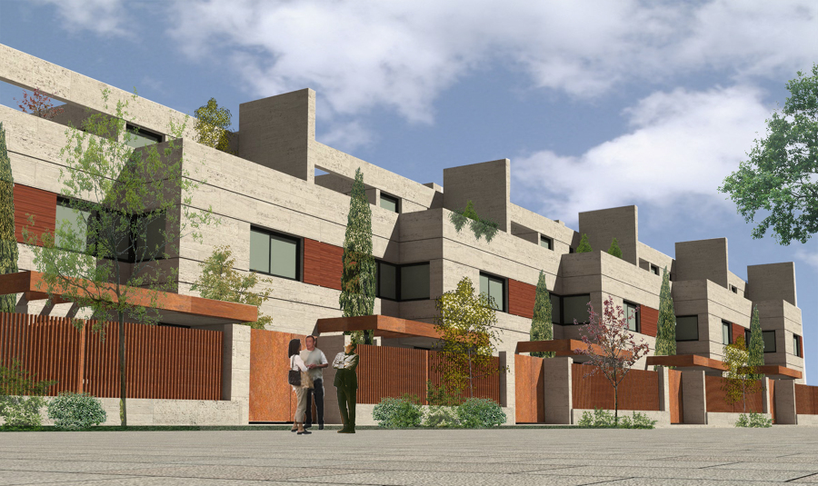 Proyecto de 7 viviendas unifamiliares en Pozuelo de Alarcón