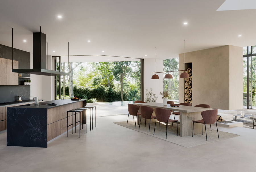 Proyecto de chalet en Somió arquitectos Matérea