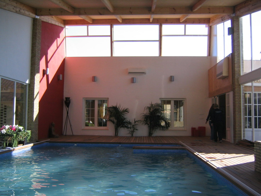 PROYECTO DE PISCINA CUBIERTA EN VIVIENDA UNIFAMILIAR