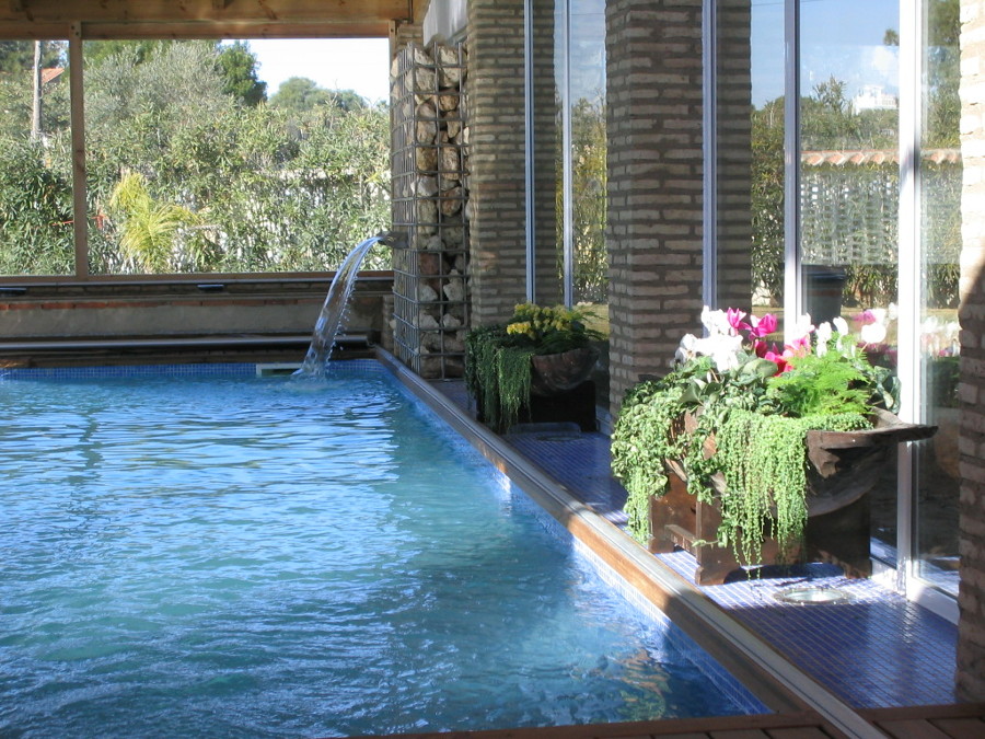 PROYECTO DE PISCINA CUBIERTA EN VIVIENDA UNIFAMILIAR