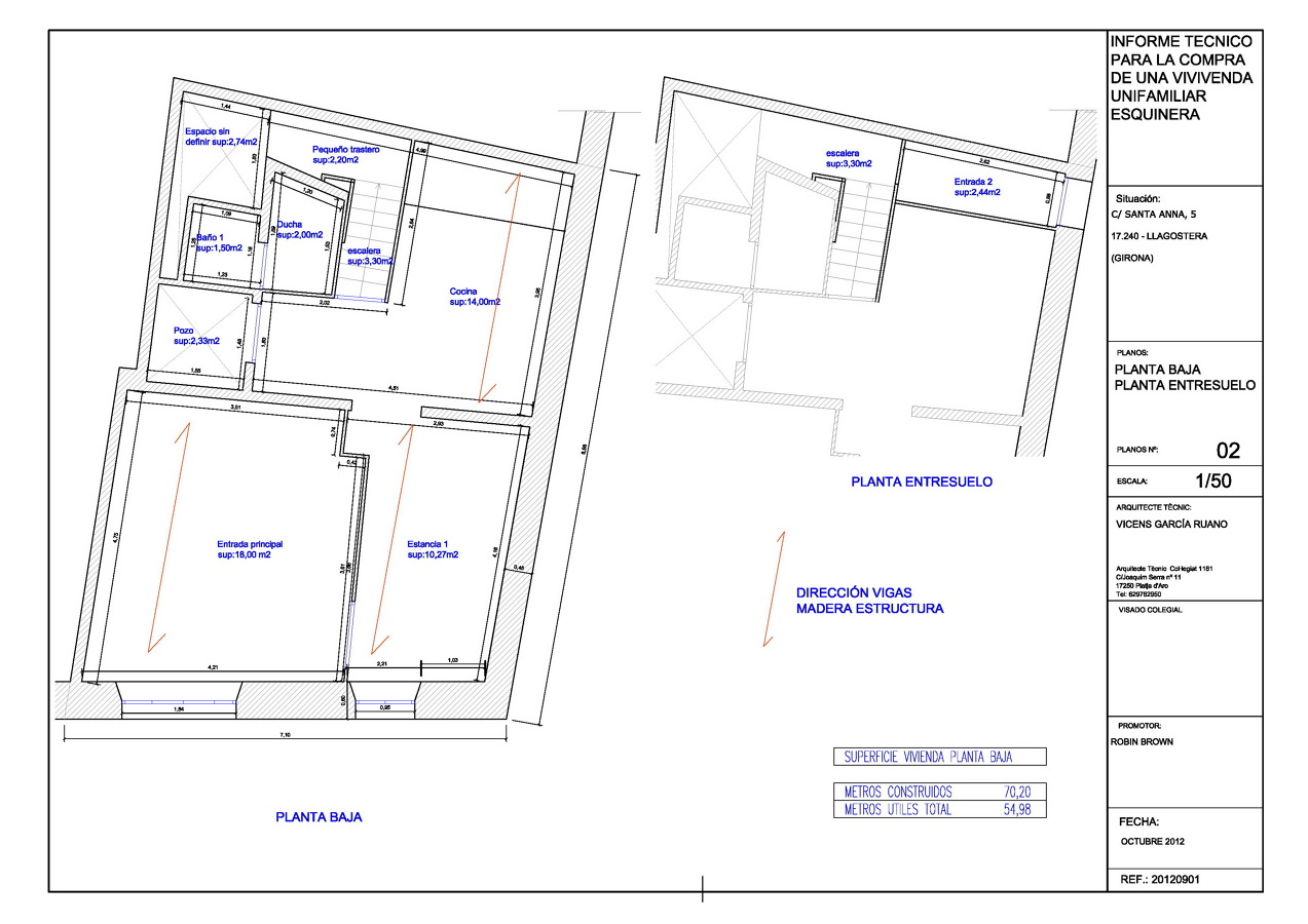 Proyecto de reforma vivienda casco antiguo